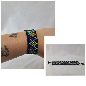 Handmade beaded Bracelet from the aboriginal reserve